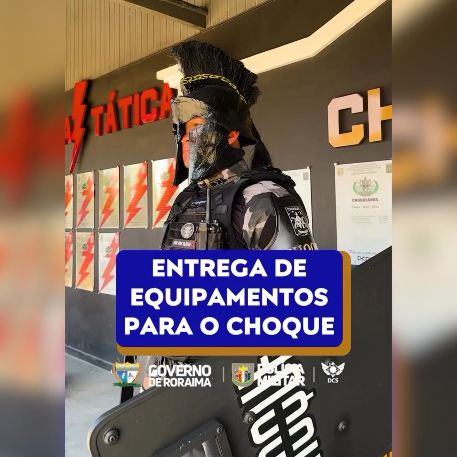 Entrega de Material Bélico para o BOPE